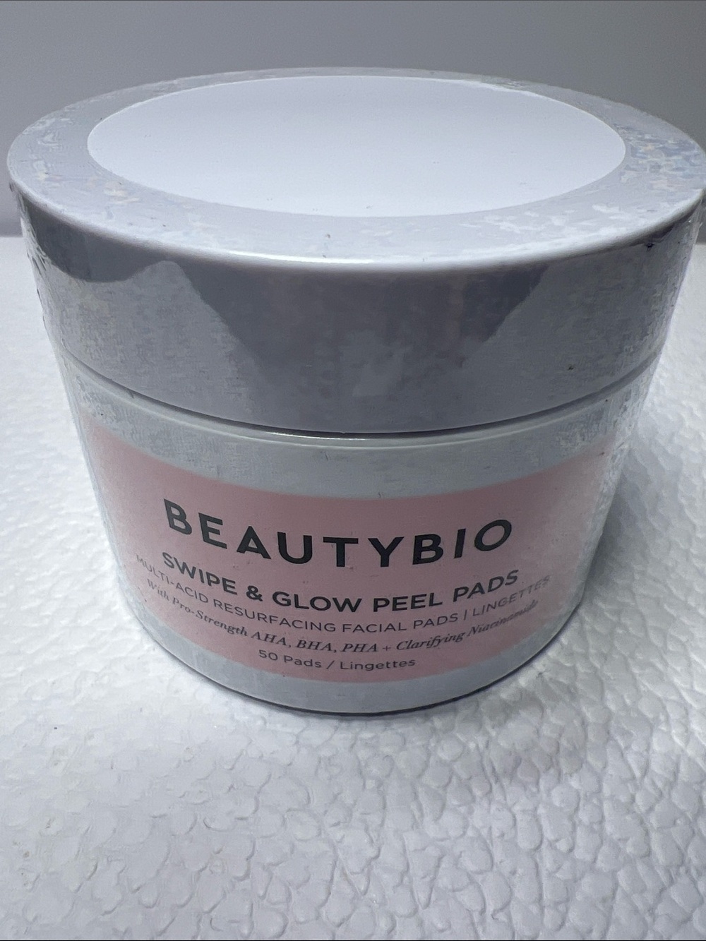 Beautybio Swipe & Glow Peel Pads - 50 pads
